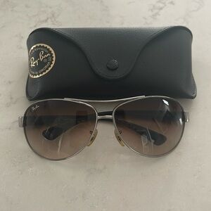 Ray-Ban glasses with case, great used condition